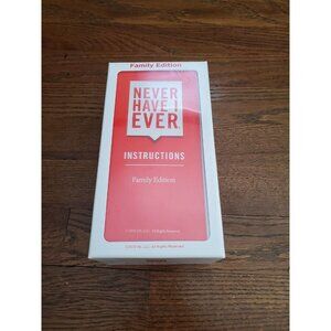 Never Have I Ever - Family Edition Game (2019) COMPLETE